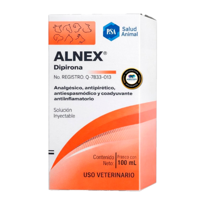 ALNEX® — Analgésico, antipirético y antiespasmódico inyectable