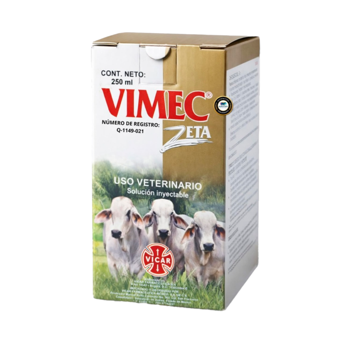 VIMEC ZETA — Endo-Ectoparasiticida Inyectable